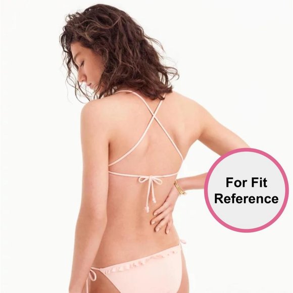 NWT Playa Collection Maui Ruffle Bikini Set, Cerise Red - Picture 5 of 8